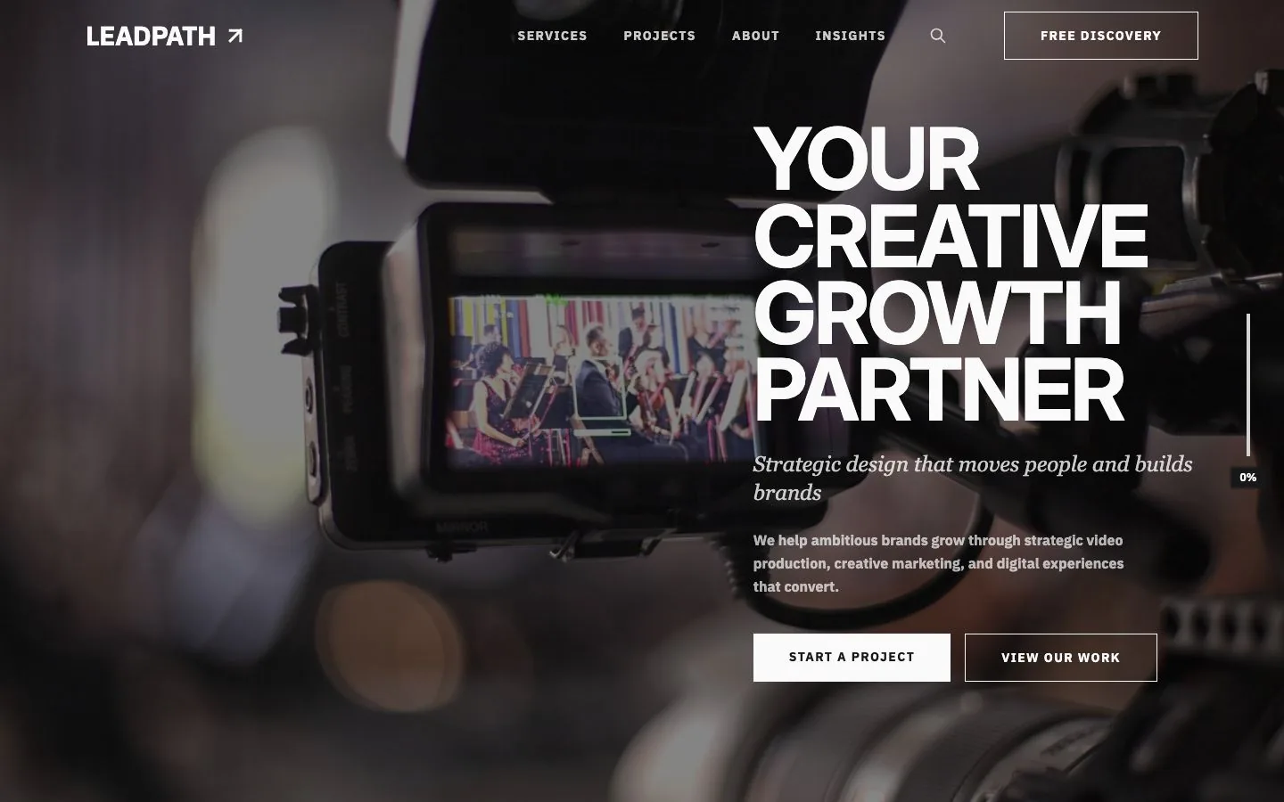 LeadPath website screenshot